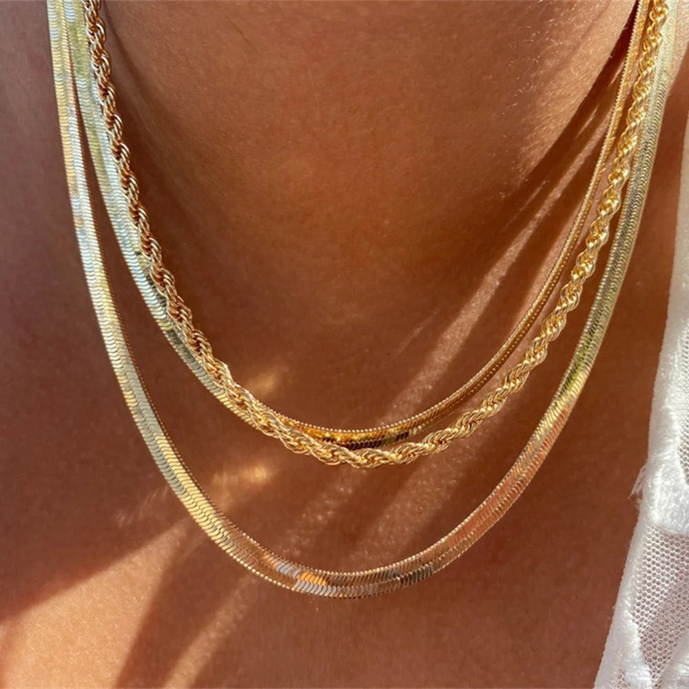 Gilded Rebel: Vintage Punk Coin Pendant Necklace