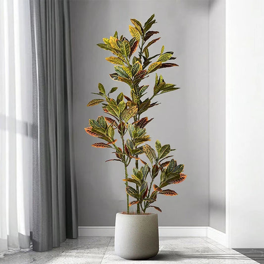 Palm Echo: Tropical Magnolia Foliage Branch