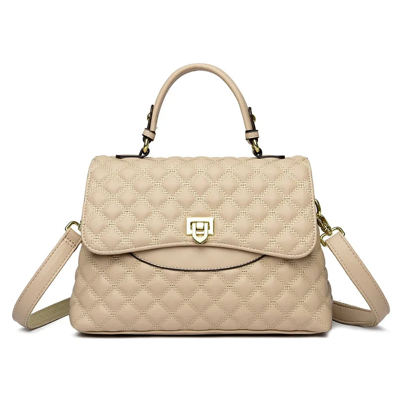 Grandeur Flow: Luxury Multilayer Shoulder Tote