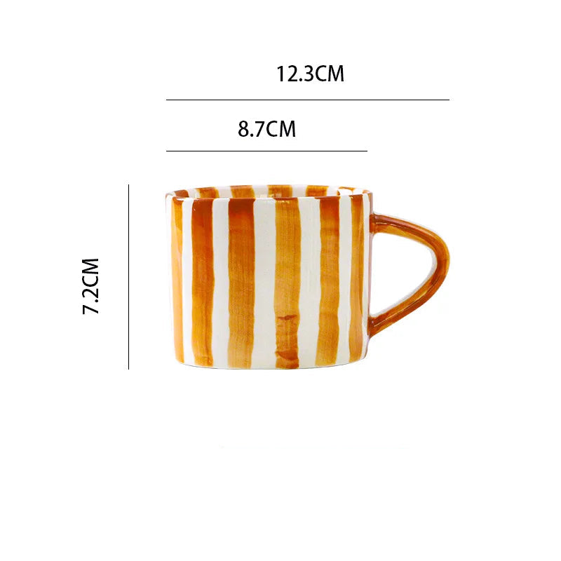 Linecraft: Hand-Drawn Ceramic Mug & Plate Set