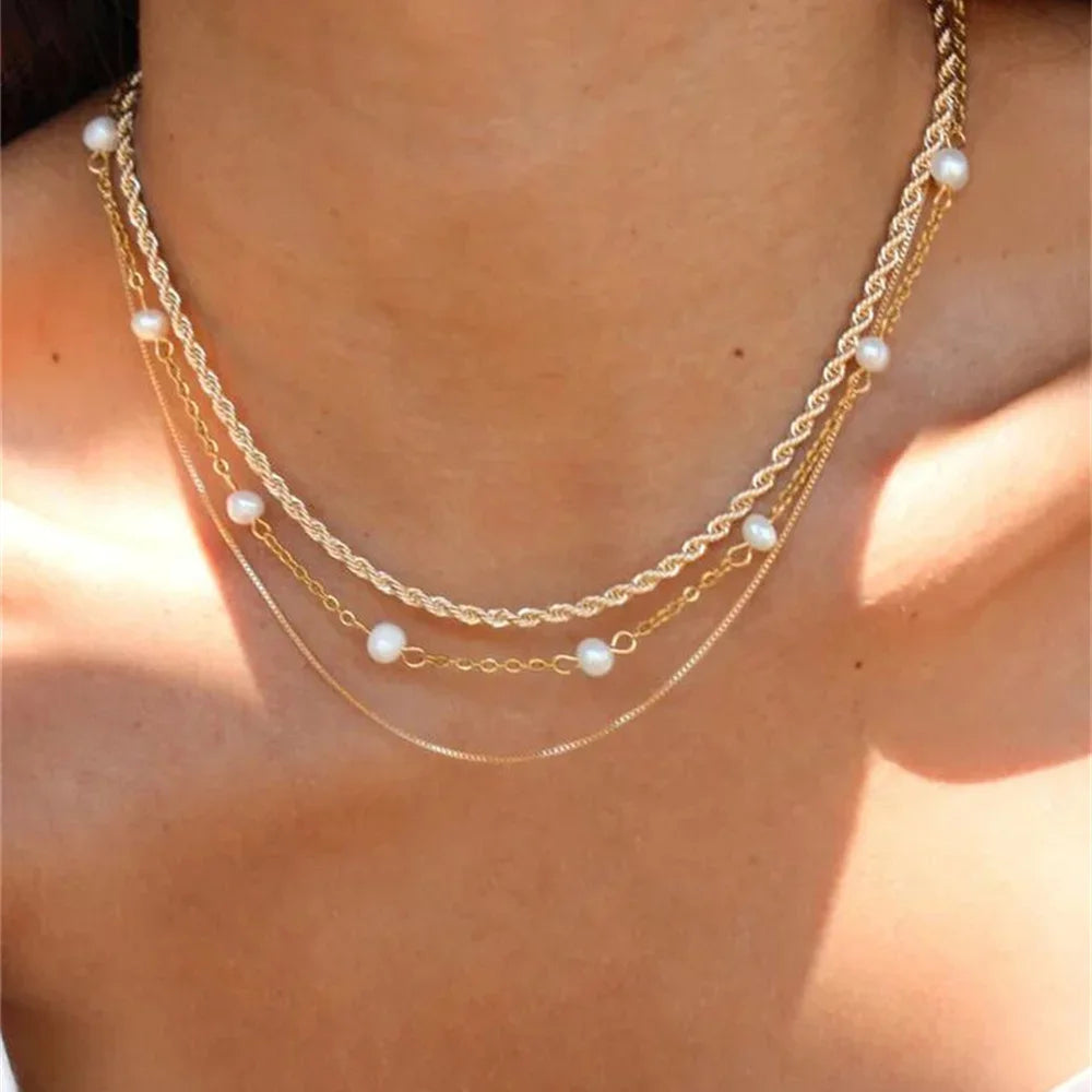 Gilded Rebel: Vintage Punk Coin Pendant Necklace