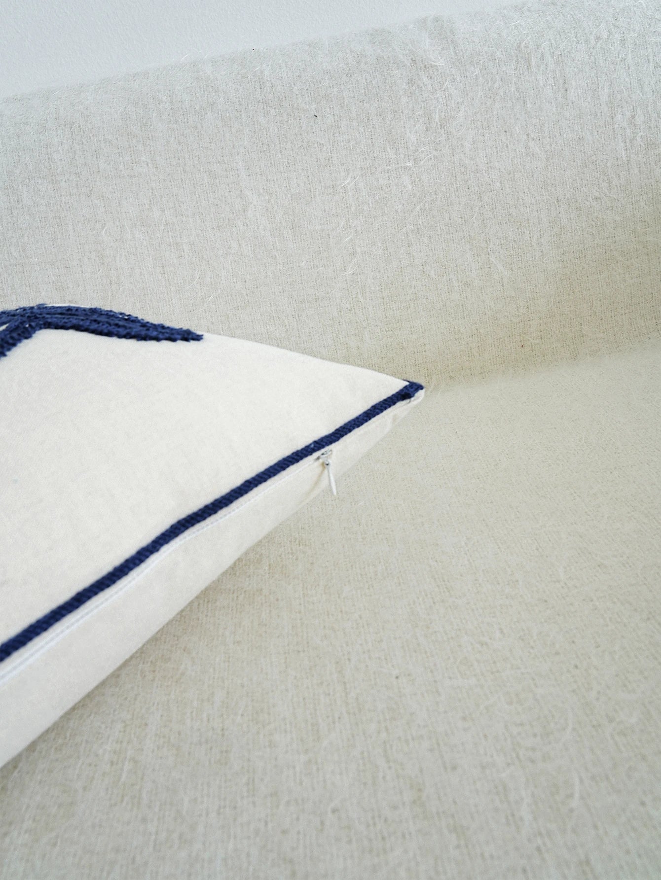 Coastal Stitch: Starfish Embroidered Pillow Cover