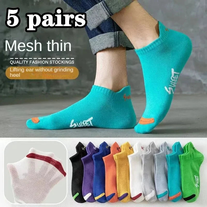 RetroStep: 5-Pair Men’s Vintage Athletic Socks