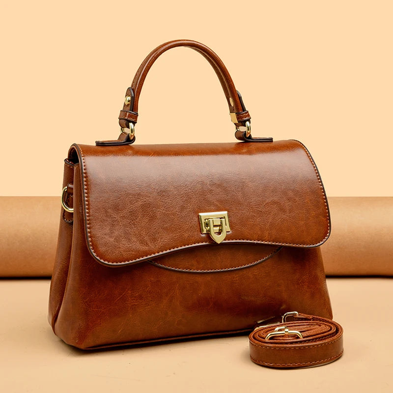 Grandeur Flow: Luxury Multilayer Shoulder Tote