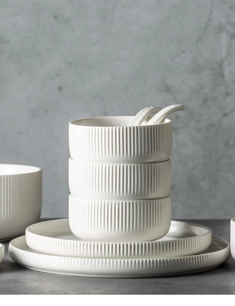 Matte Glazed Ceramic Dinnerware