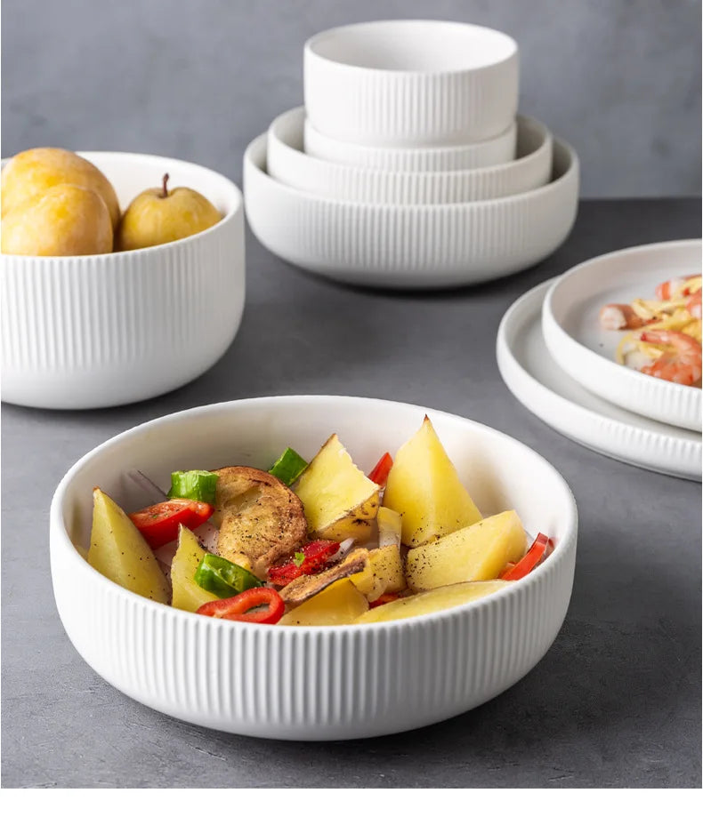 Matte Glazed Ceramic Dinnerware