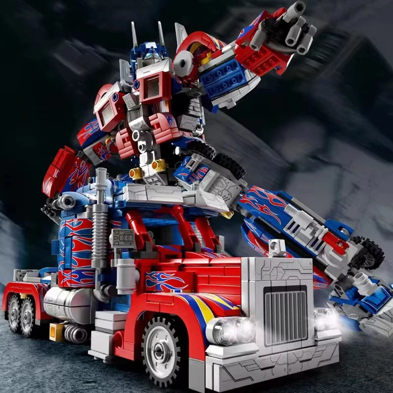 DualShift 478: 2-in-1 Robot & Truck Building Set
