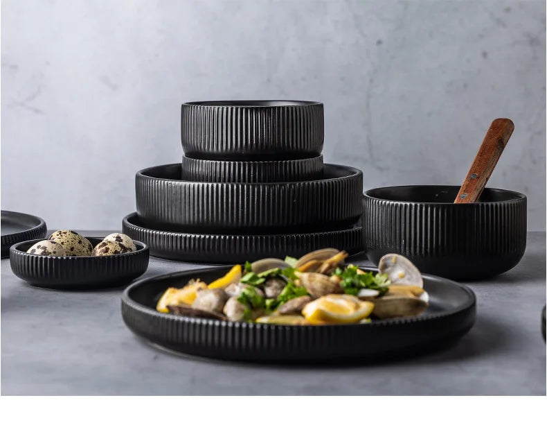 Matte Glazed Ceramic Dinnerware
