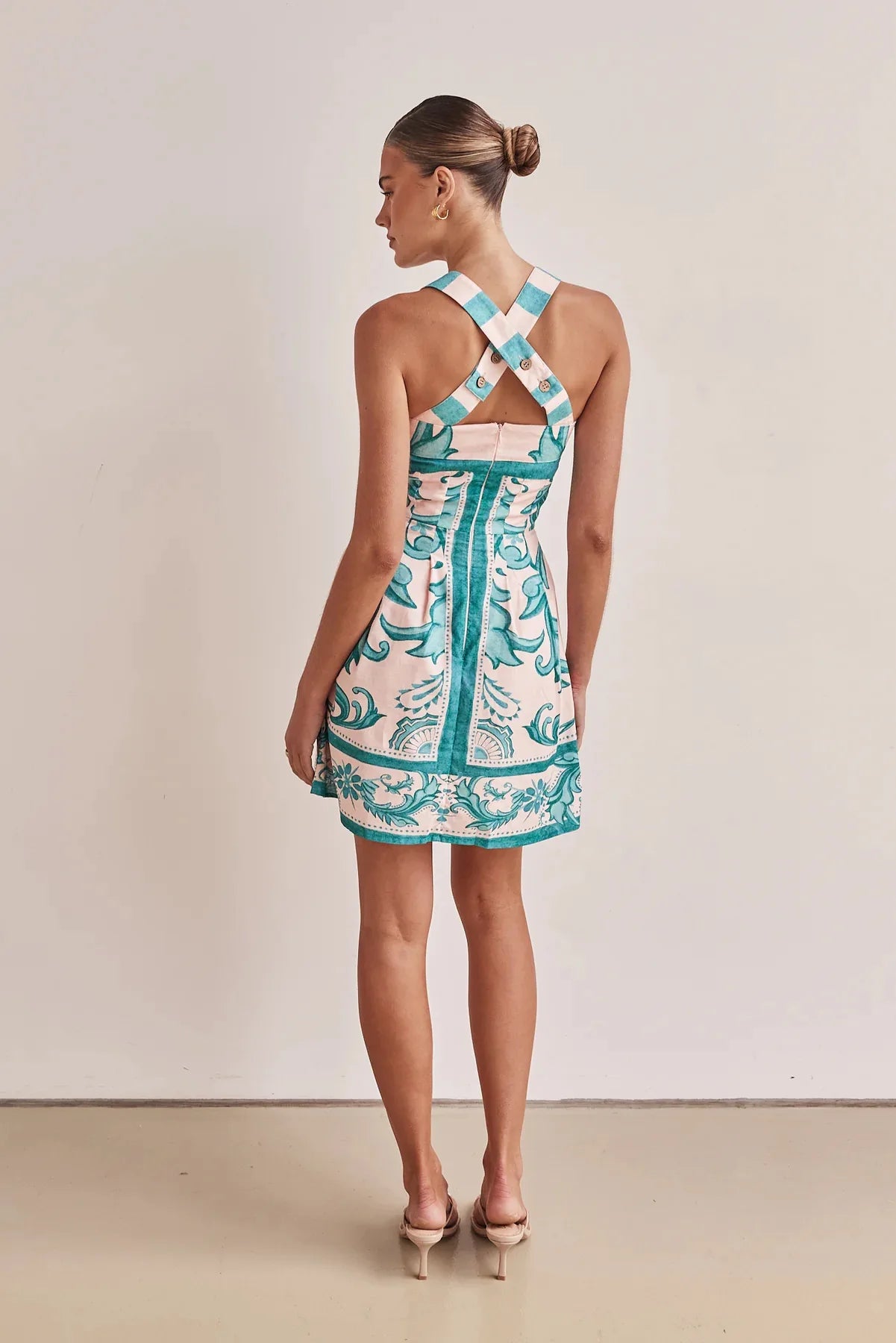 Solara – Bohemian Colourblock Vacation Dress