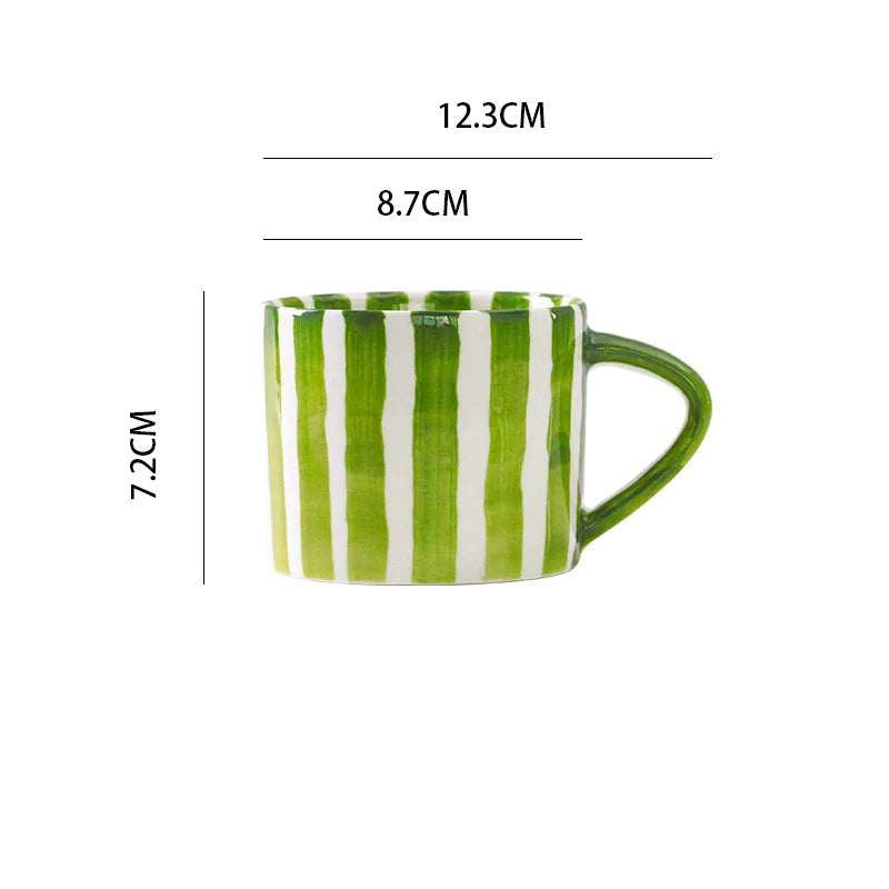 Linecraft: Hand-Drawn Ceramic Mug & Plate Set