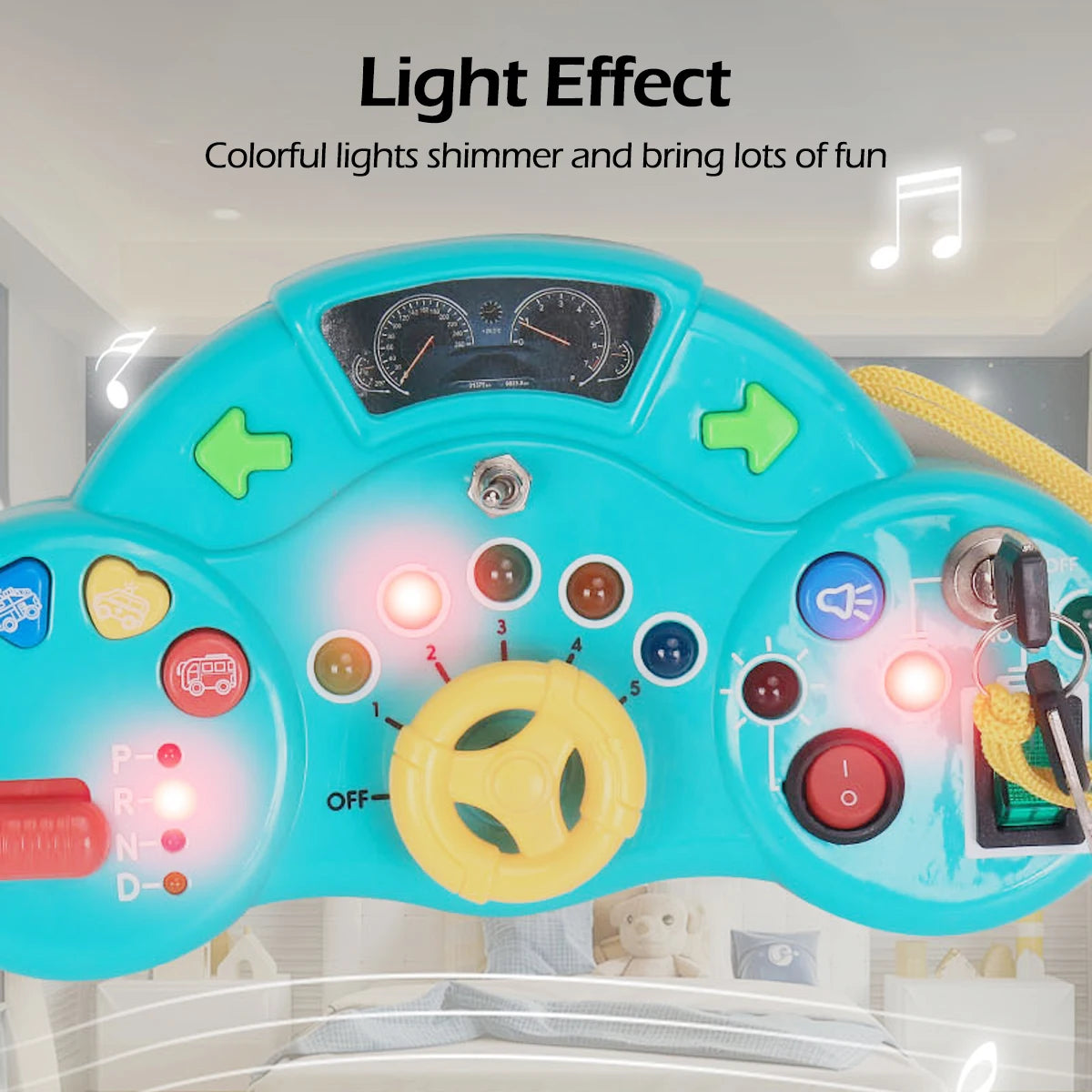 SkillBoard Go: Montessori Busy Board Travel Toy (Ages 3–6)