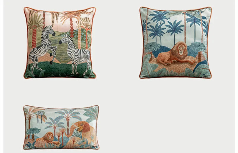 Vintage Floral Velvet Throw Pillow Covers Home Art Deco Pillowcase Square Pillow Case Cushion Cover for Bed Sofa Living Room Car