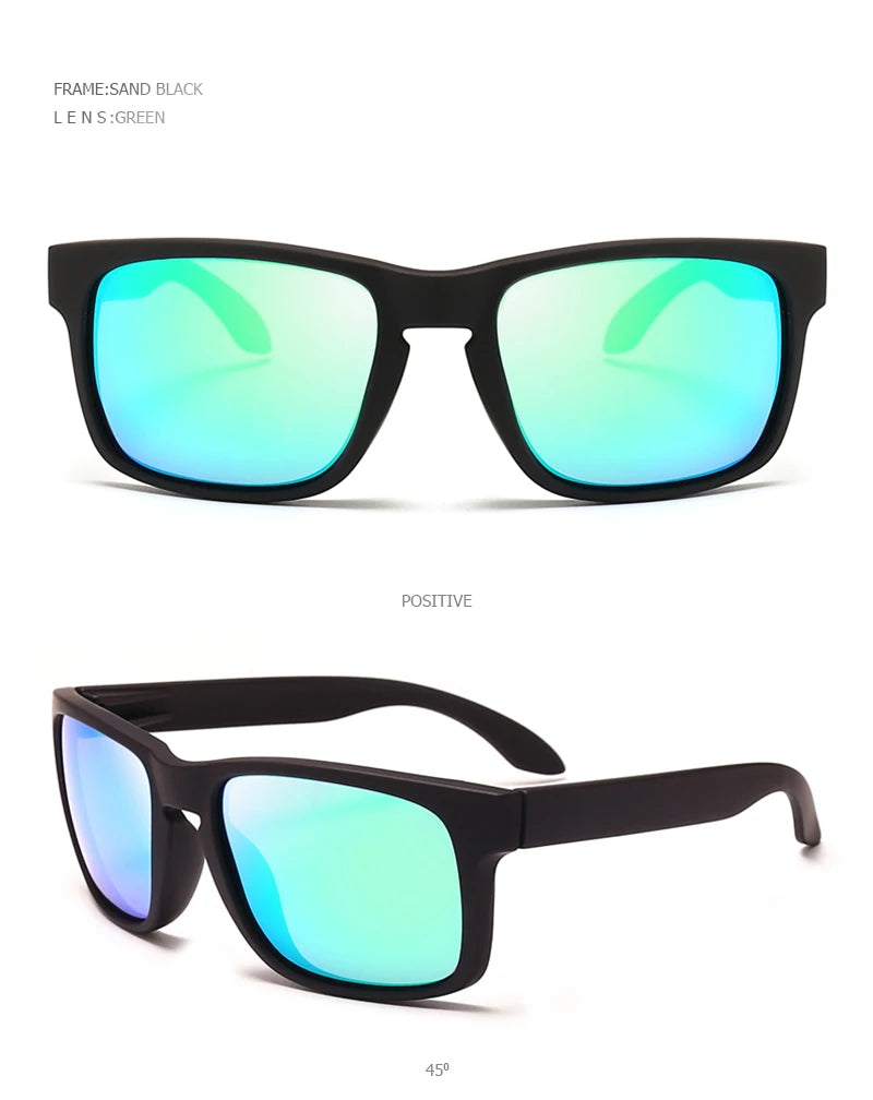 Vector Shade: Classic Square Polarised Sunglasses for Men