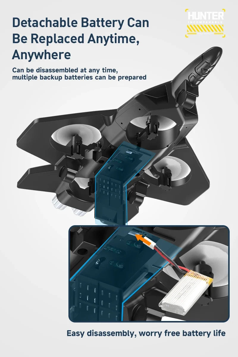 SkyGlide Series: EPP RC Stunt Gliders (Ages 14+)