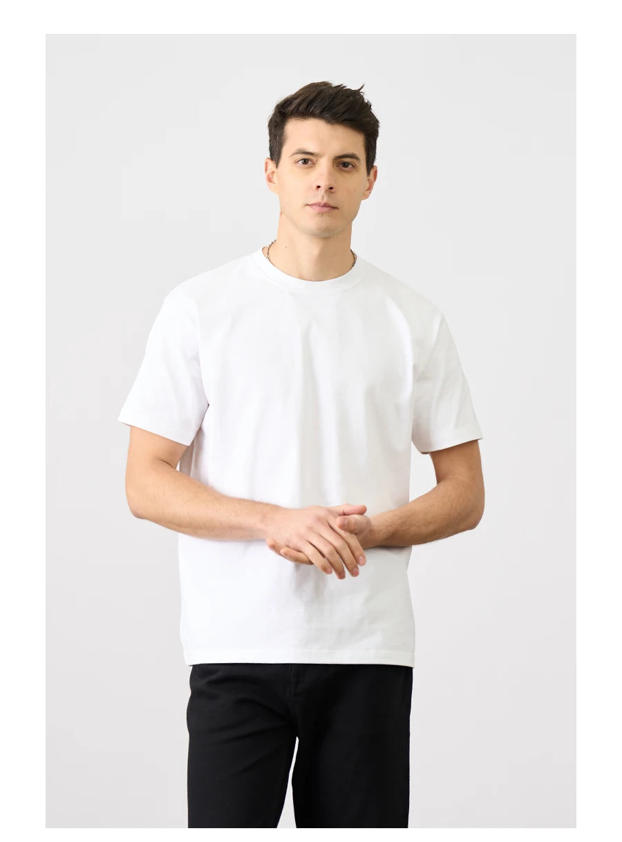 Men's Oversized 310gsm Cotton T-Shirt – Heavyweight Comfort, Everyday Wear