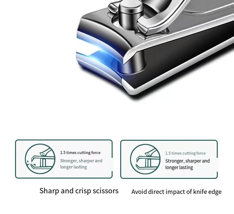 Steel Trim: Men’s 6-Piece Stainless-Steel Nail Clippers Set