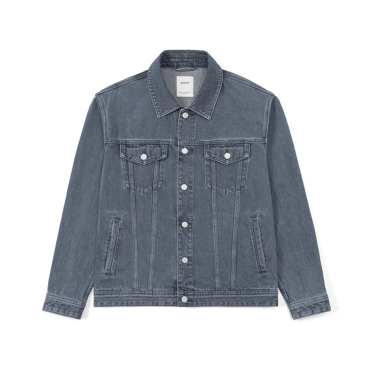 Men's Oversized Classic Denim Jacket – 12oz Washed Style With a Modern Fit