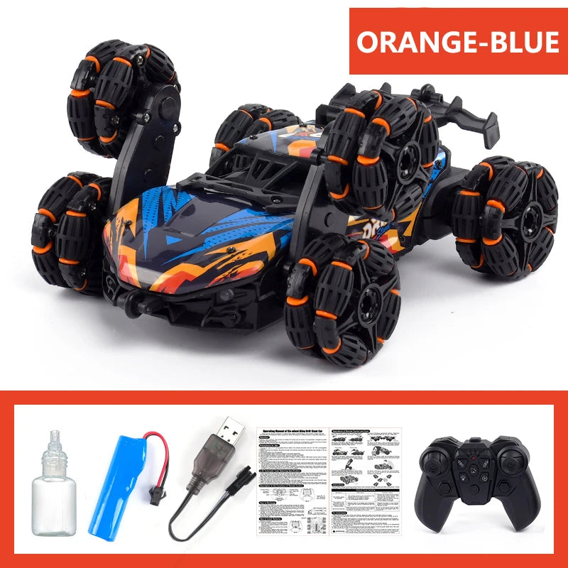 Morph-X: Six-Wheel RC Stunt Car for Ages 6–12