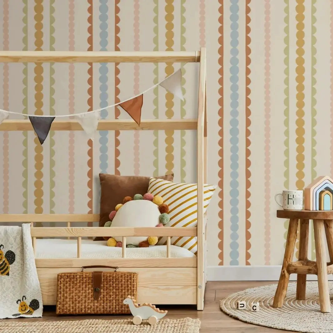 Multiple Striped Wallpaper