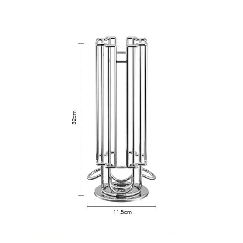 Rotating Coffee Capsule Holder (24 Capsules)
