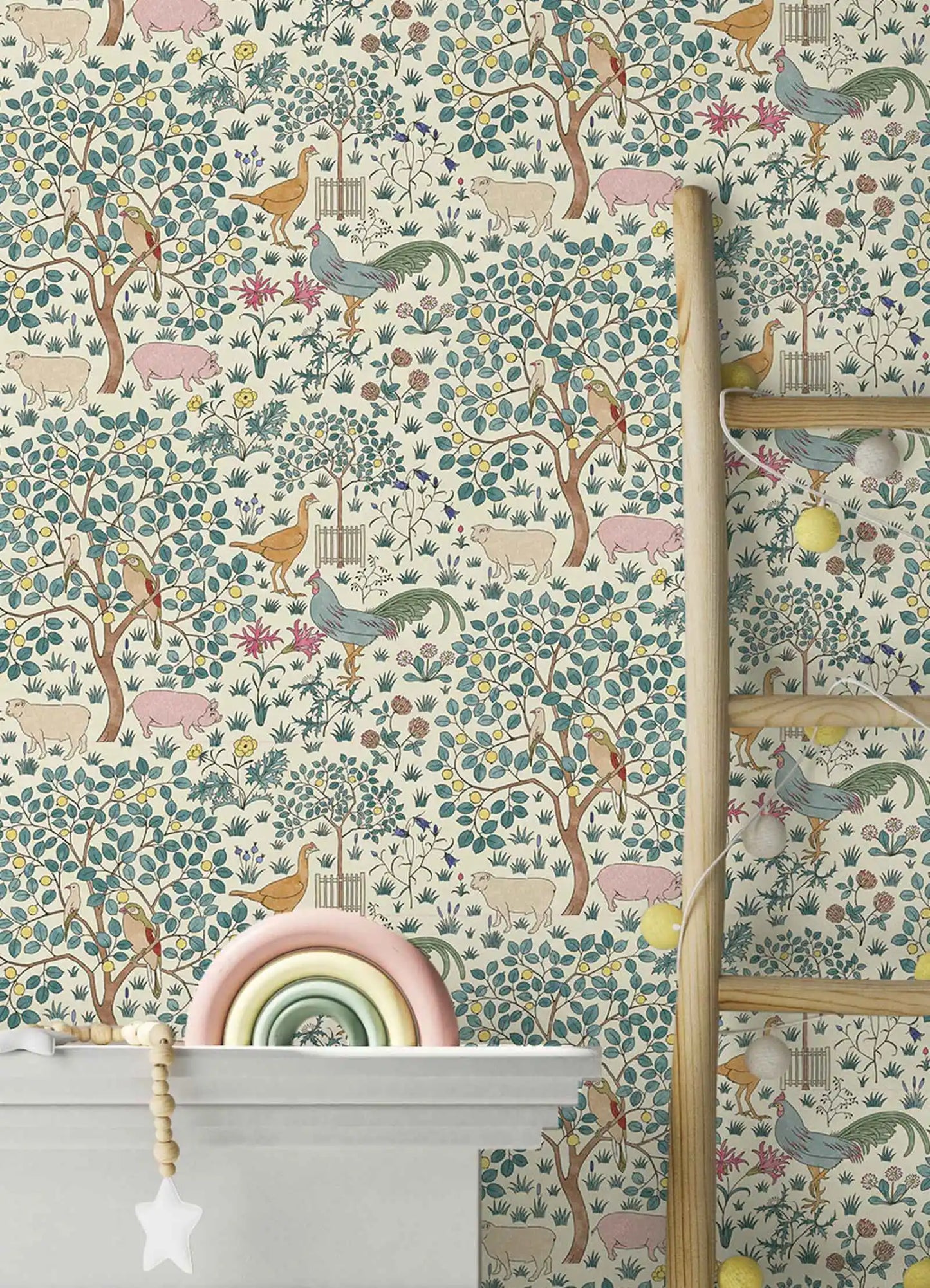 Orchard Kids Wallpaper