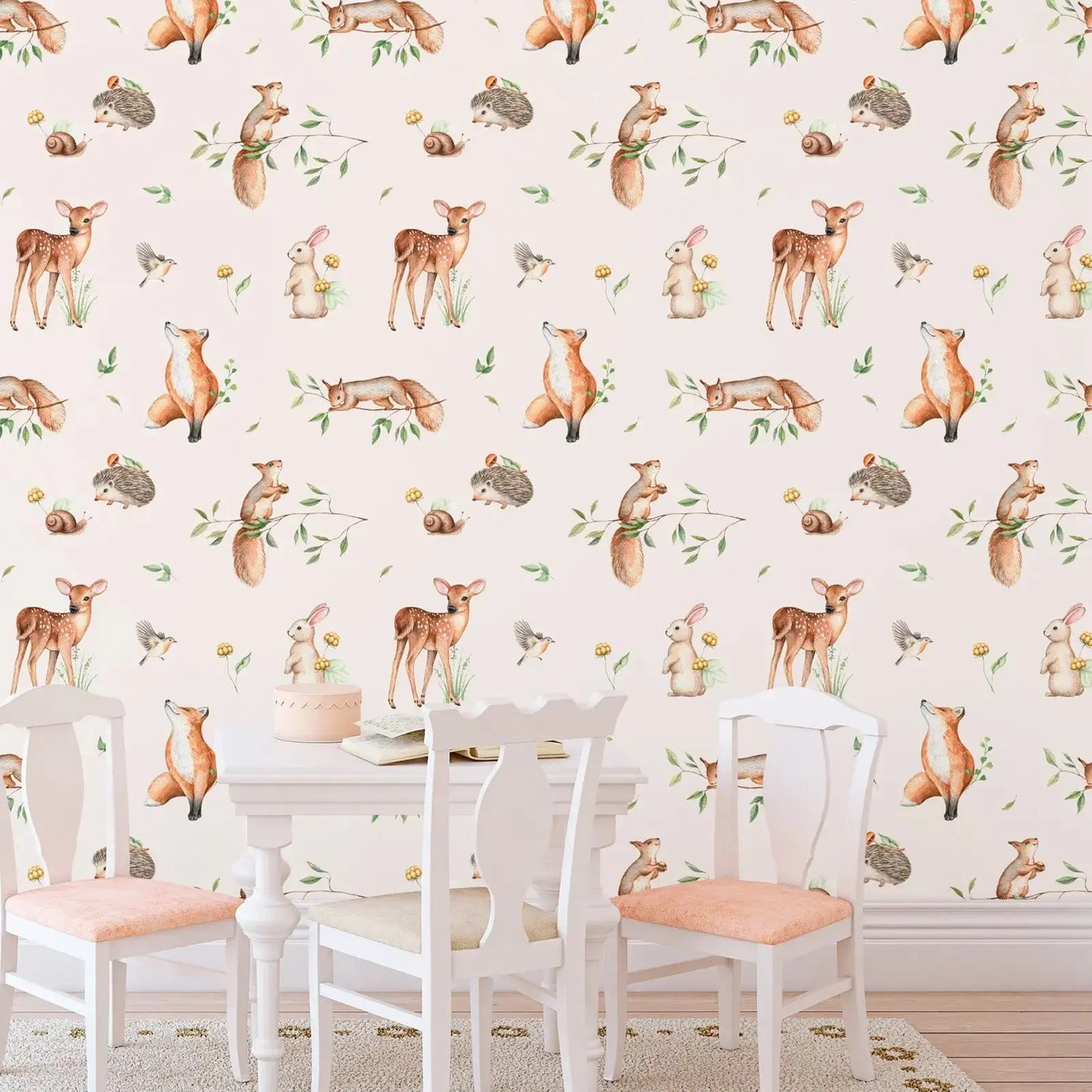 Kids Room Animal Wallpaper