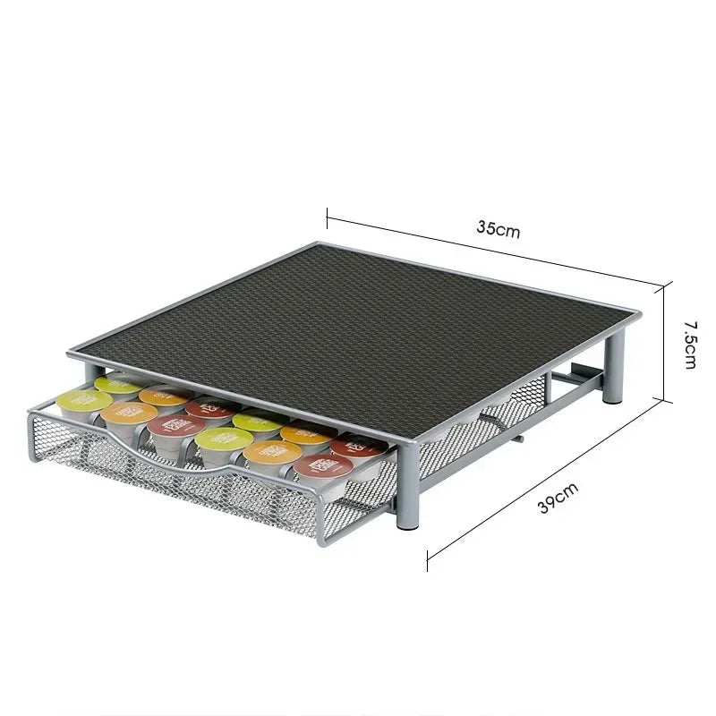 Creative Coffee Capsule Drawer Rack