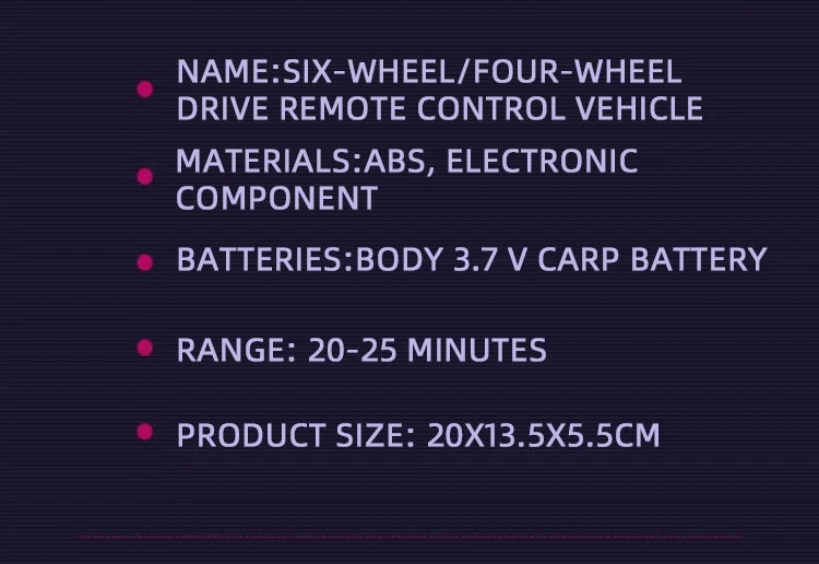 Morph-X: Six-Wheel RC Stunt Car for Ages 6–12