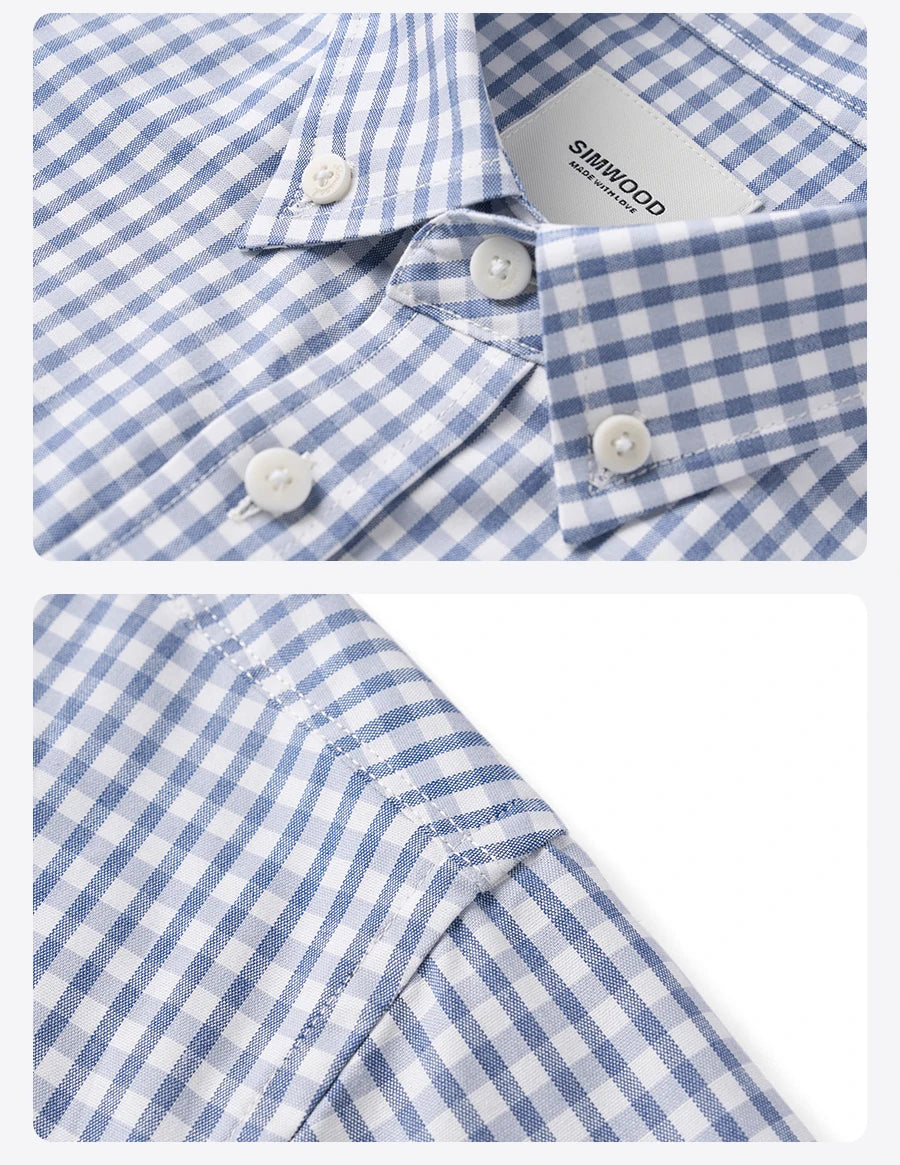 Men's Oversized Plaid Cotton Shirt – Soft Finish, Everyday Edge