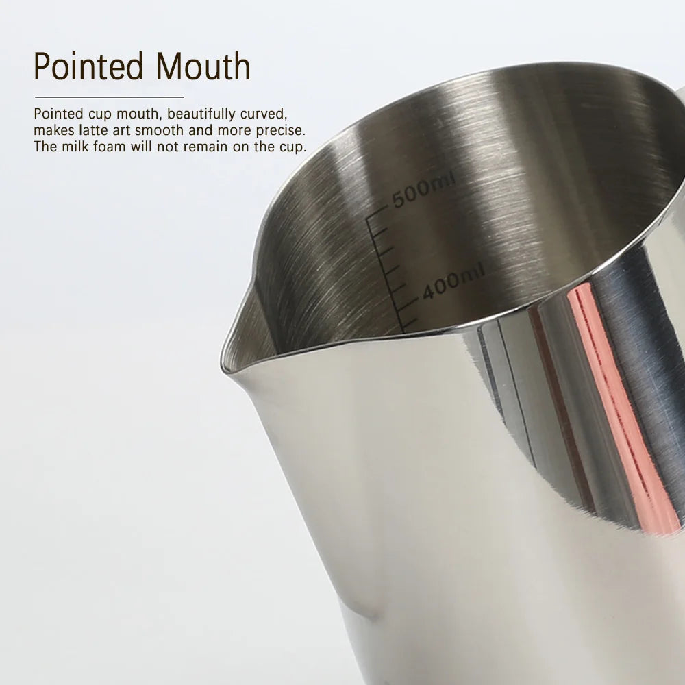 Stainless Steel Milk Frothing Jug