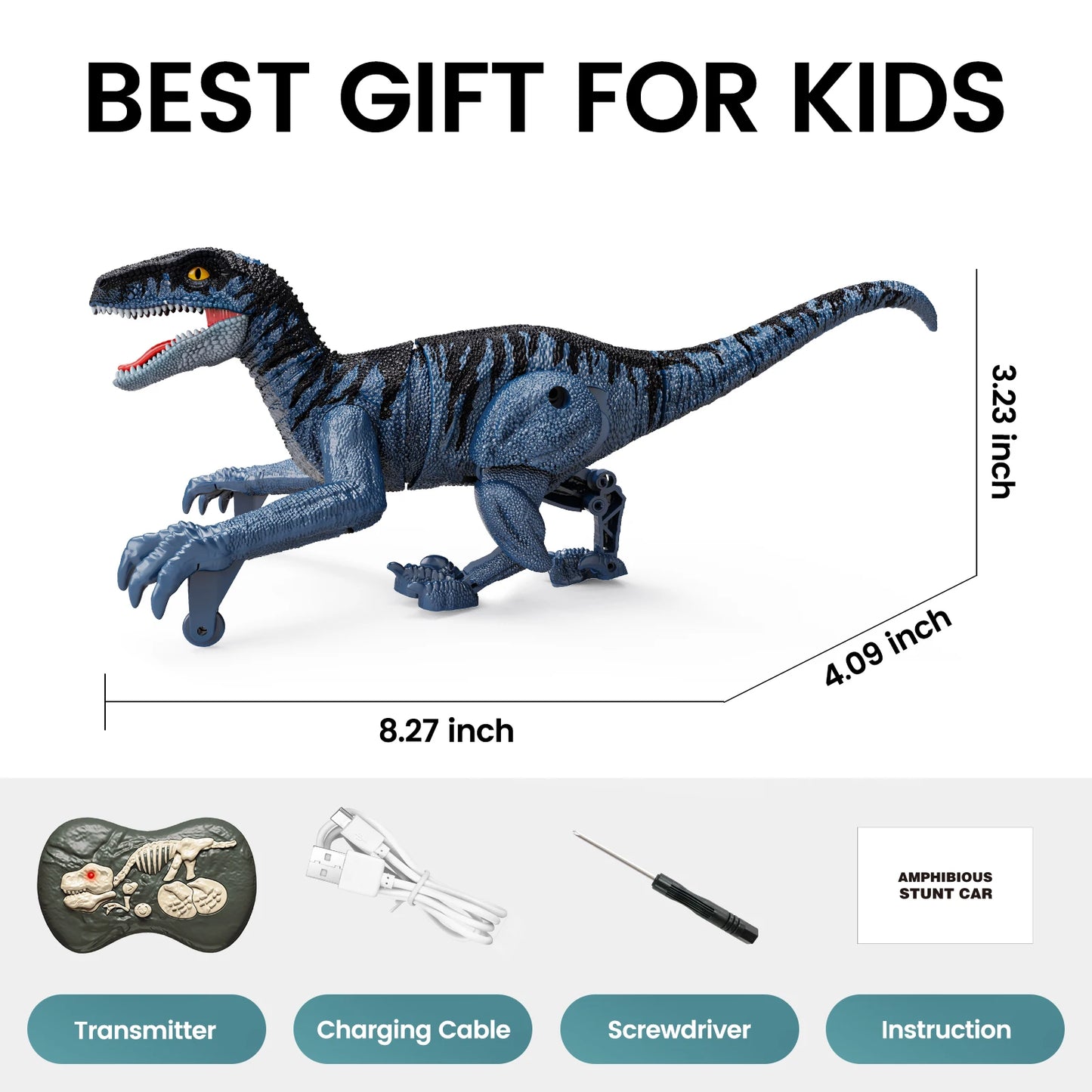 Raptor Run: 2.4GHz Remote Velociraptor (Ages 6–12)