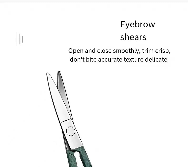 Steel Trim: Men’s 6-Piece Stainless-Steel Nail Clippers Set