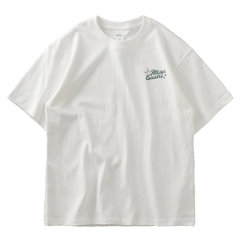 Vintage Trend Heavyweight Short-Sleeved T-Shirt: Built for the Bold