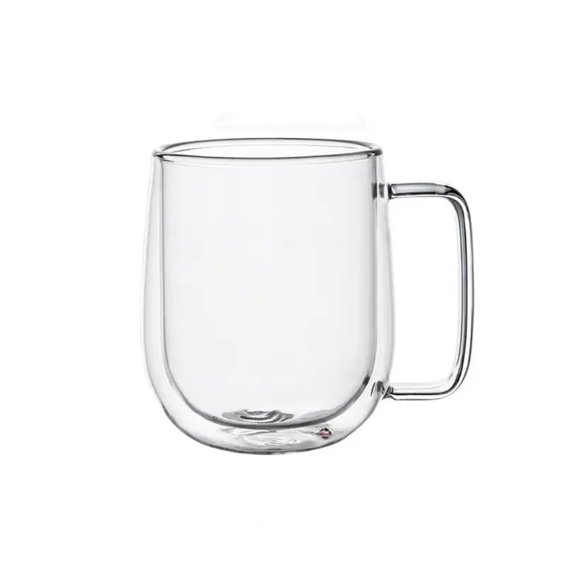 Double Wall Glass Coffee Mug