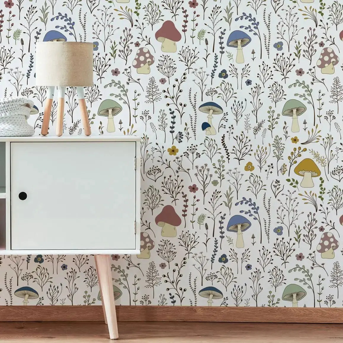 Mushroom Paradise Wallpaper