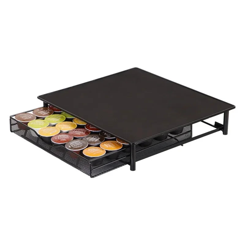 Creative Coffee Capsule Drawer Rack