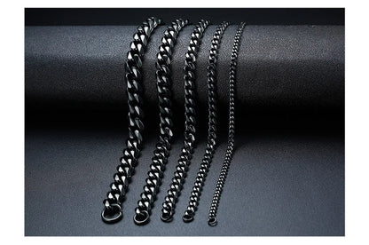 Forge Link: Chunky Miami Curb Chain Bracelet for Men