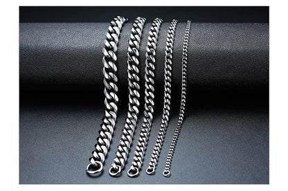 Forge Link: Chunky Miami Curb Chain Bracelet for Men