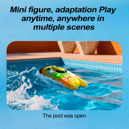 Mini Wave: 2.4G RC Speedboat (Ages 6–12)