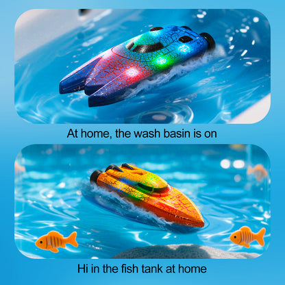 Mini Wave: 2.4G RC Speedboat (Ages 6–12)