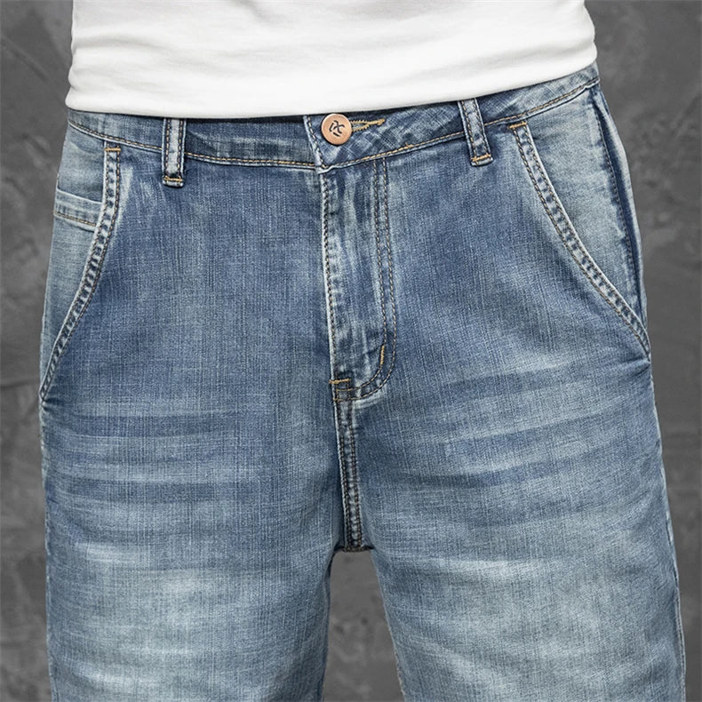 Men’s Retro Denim Shorts – Classic Made Current