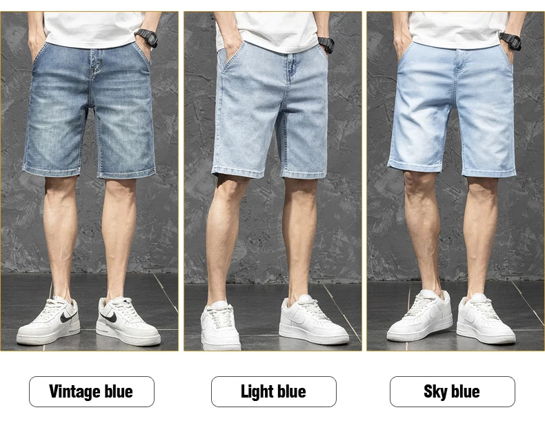 Men’s Retro Denim Shorts – Classic Made Current