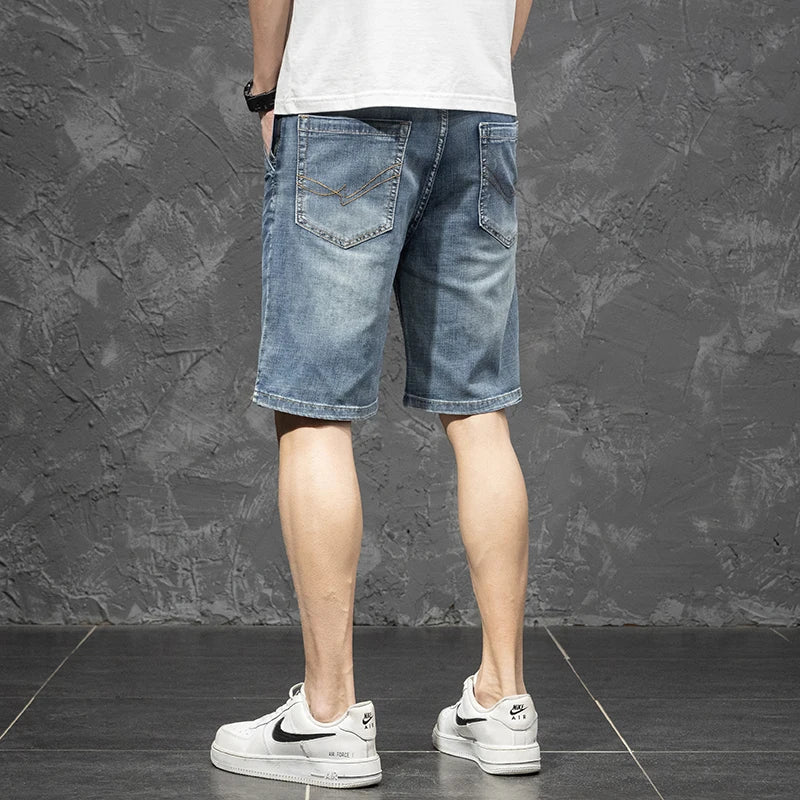 Men’s Retro Denim Shorts – Classic Made Current