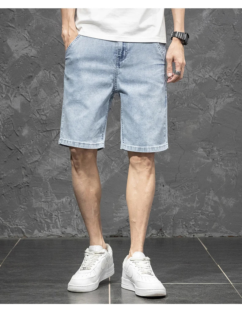 Men’s Retro Denim Shorts – Classic Made Current