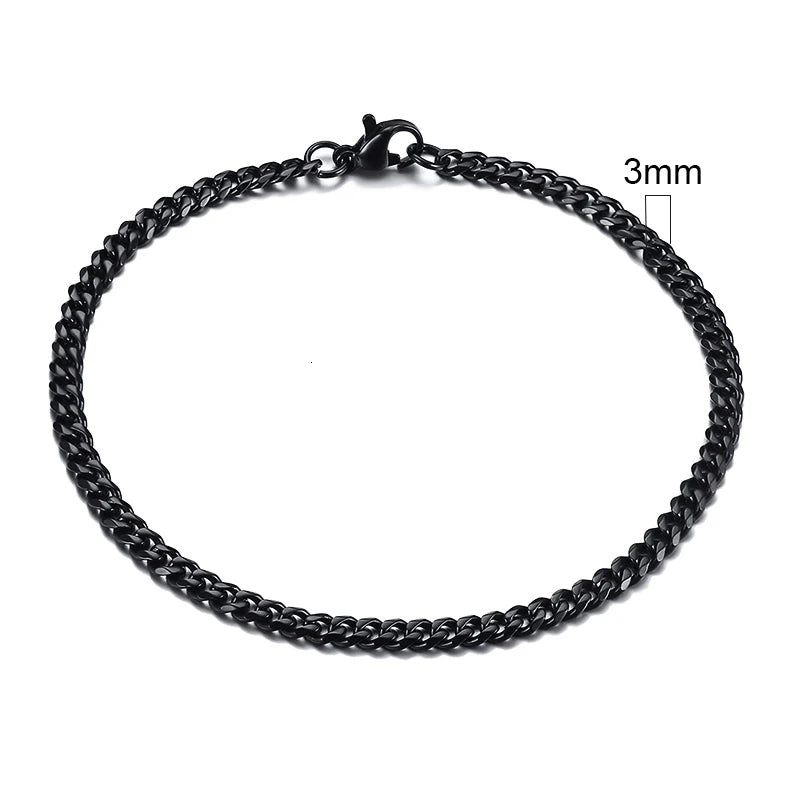 Forge Link: Chunky Miami Curb Chain Bracelet for Men