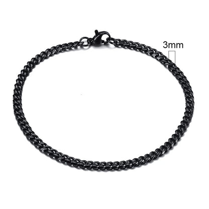 Forge Link: Chunky Miami Curb Chain Bracelet for Men