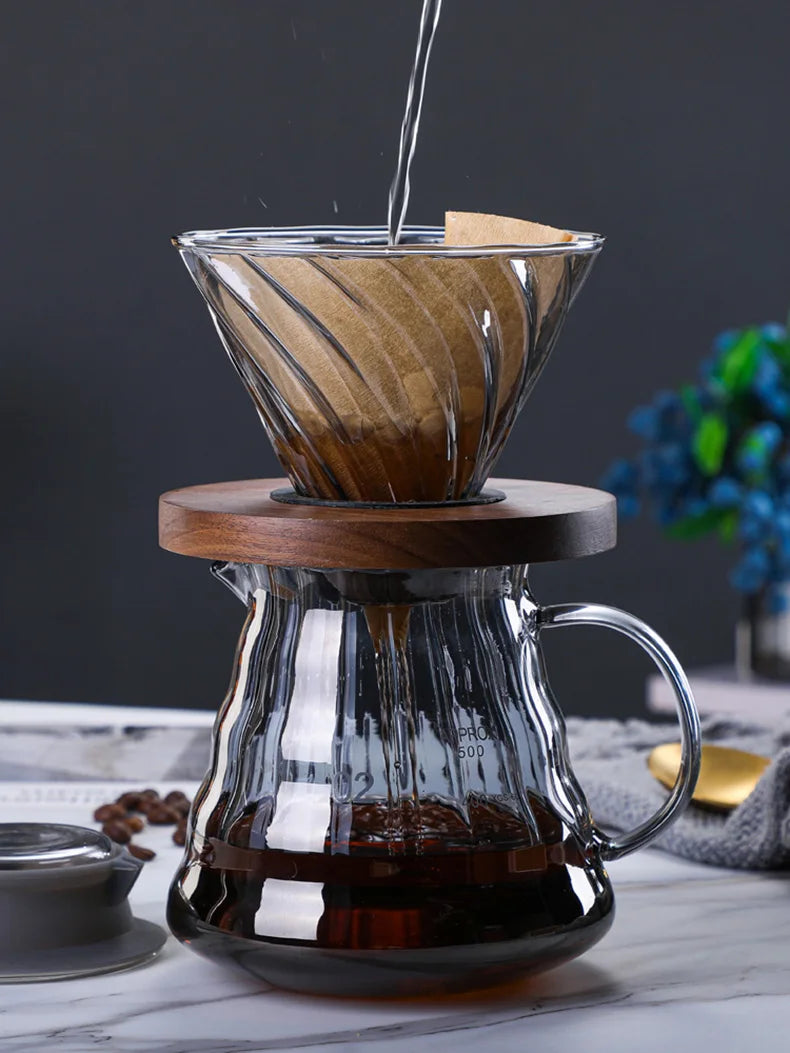 Pour Over Coffee Dripper Set (600ml)