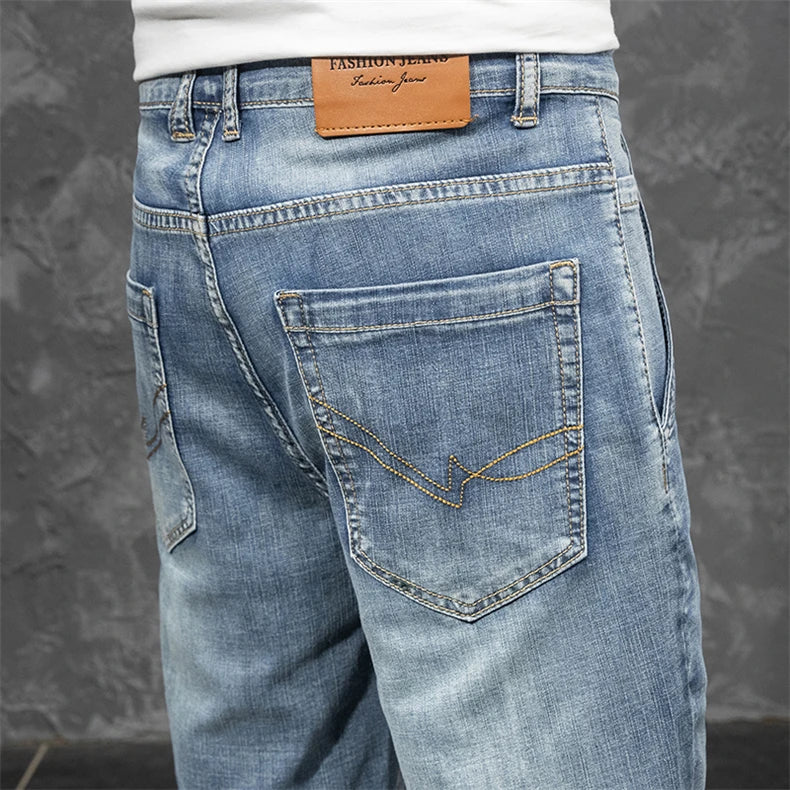 Men’s Retro Denim Shorts – Classic Made Current