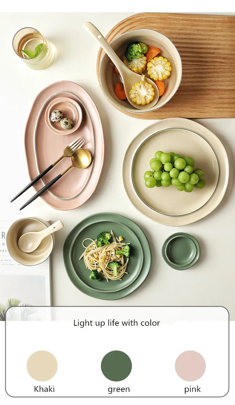 Nordic Ceramic Dinnerware Set