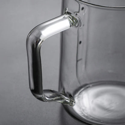 Glass Milk Frother Pitcher (350ml / 600ml)